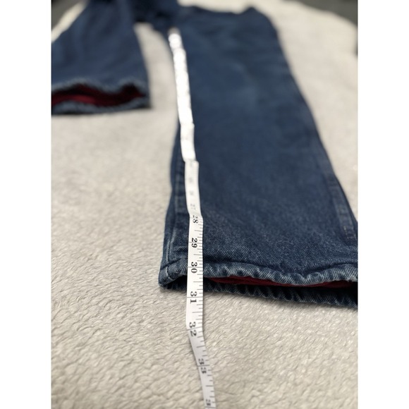 Cabelas Mens Blue Denim Straight Lined Jeans Size 30x30 Pants - Picture 4 of 9